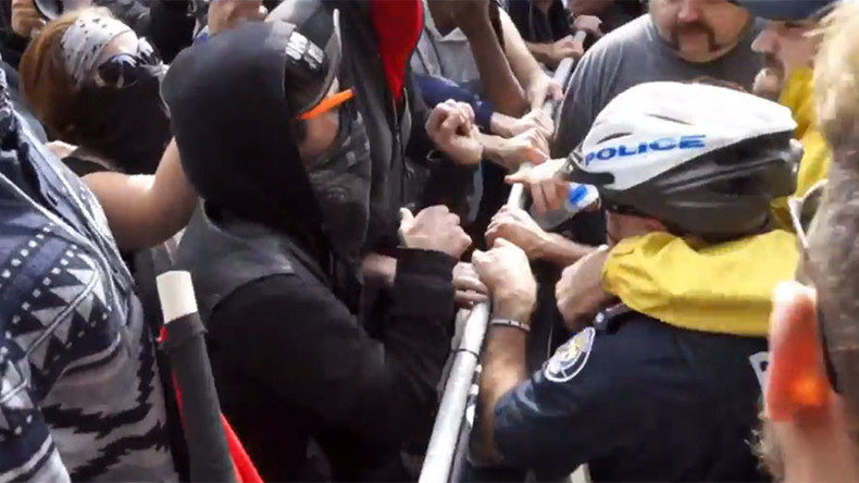 trudeau antifa canada