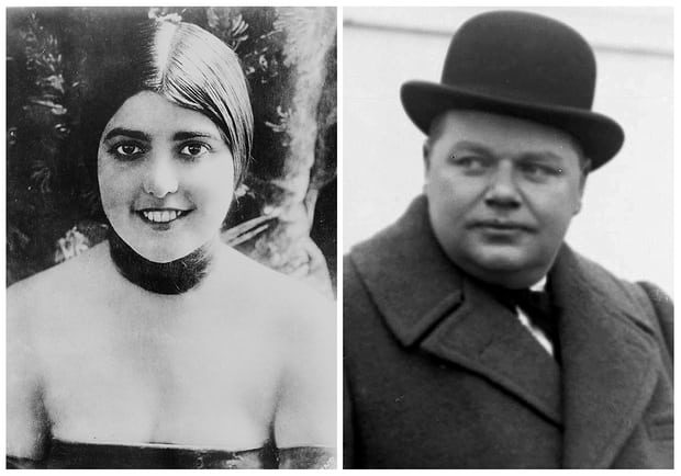 Fatty Arbuckle and Virginia Rappe