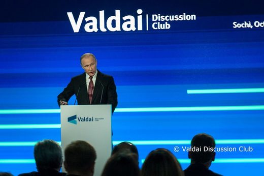 Putin speech at Valdai 2017: "The biggest mistake Russia ever made was to trust the US"