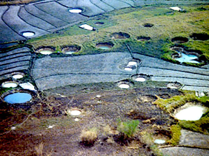 Laos bombed fields