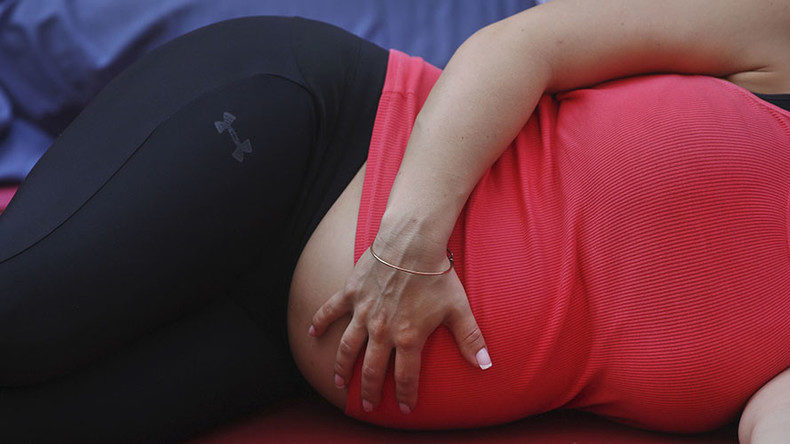 Click to enlarge Pregnant woman