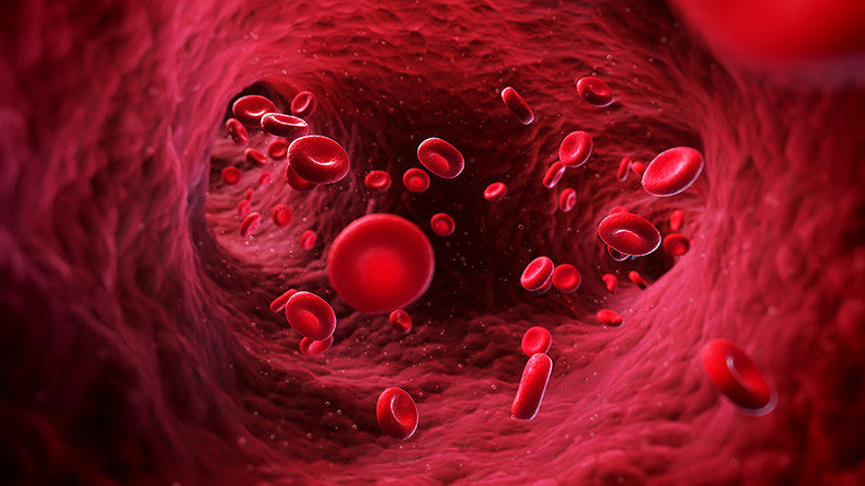 Human red blood cells