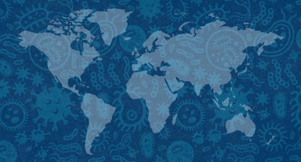pandemic world map