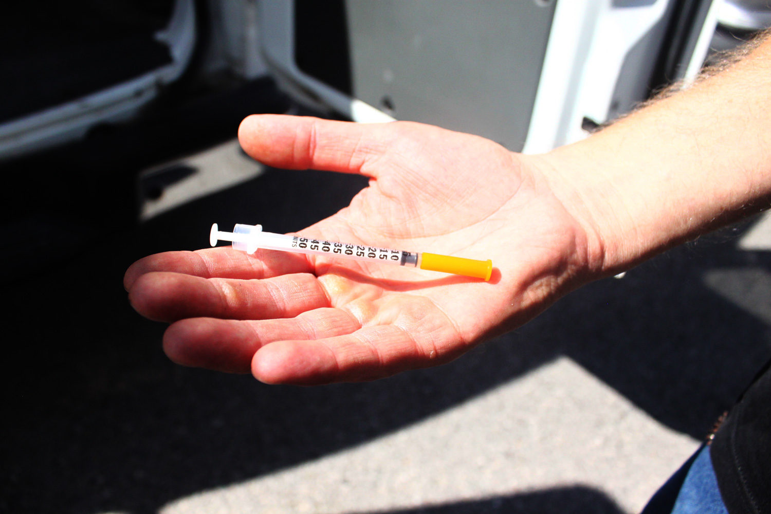 clean syringe, needle exchange program
