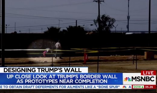Perfect timing: Illegal immigrants jump border fence near San Diego during news report on Trump's proposed wall