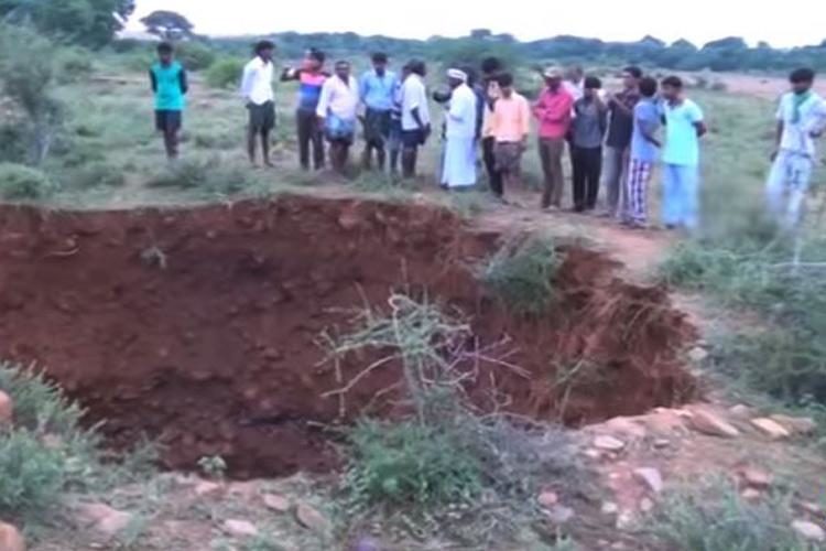 Click to enlarge While not a new phenomenon, farmers are skeptical to go to their farms with a surge in sinkholes.
