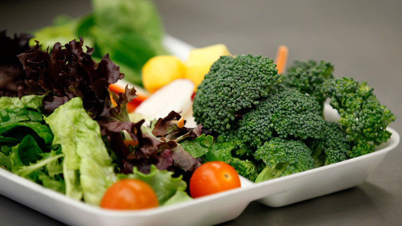 Click to enlarge vegetarian meal