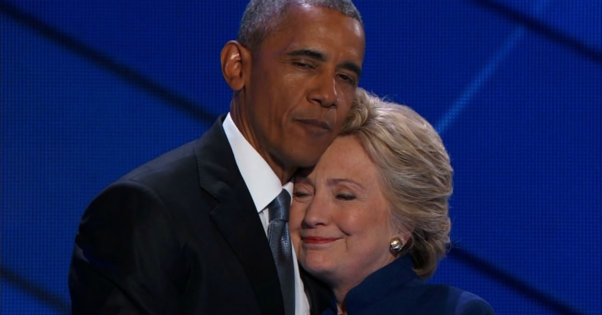 Click to enlarge Hillary Clinton Barack Obama