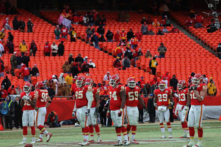 empty NFL stadiums
