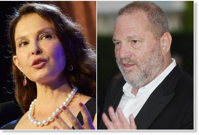 Ashley Judd claims she offered to sleep with Harvey Weinstein in future if he would let her