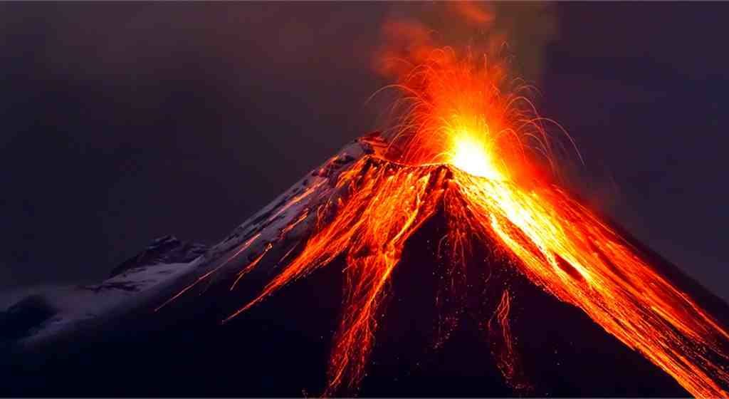 volcano eruption