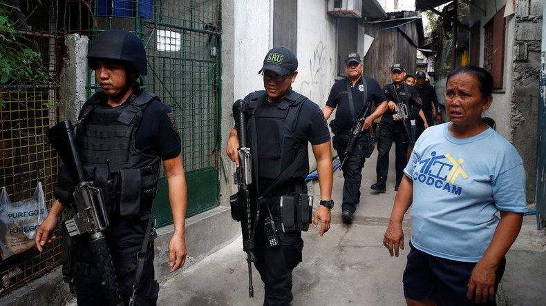 Philippines war on drugs SWAT team police