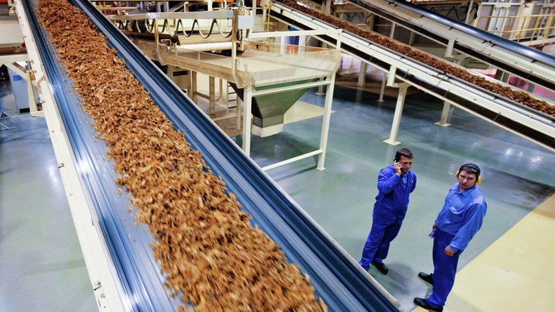 Cigarette factory