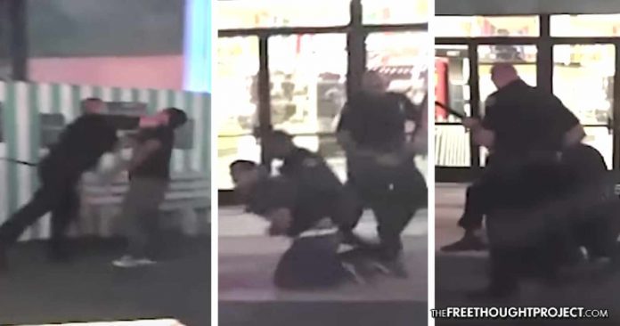 police beating