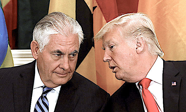 Trump and Tillerson