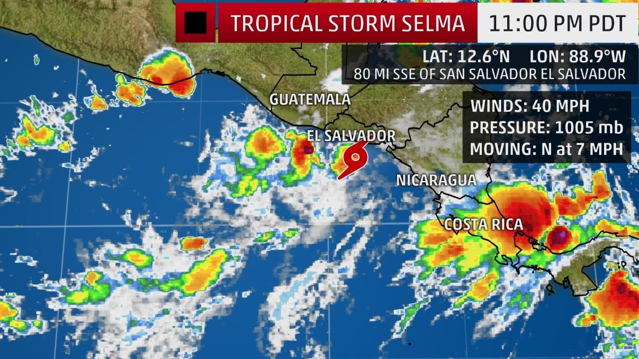 Click to enlarge Tropical Storm Selma