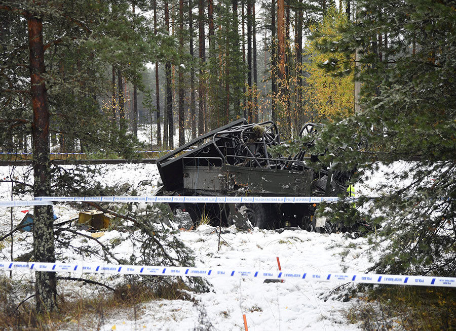 Finland train crash