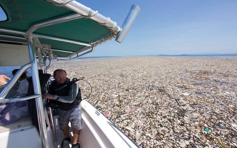 sea of plastic