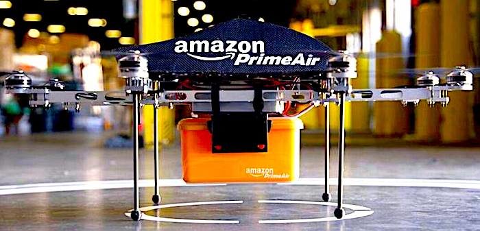 Click to enlarge Amazon drone