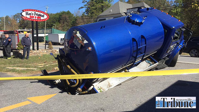 tanker sinkhole