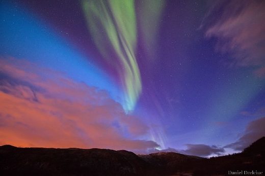 blue aurora
