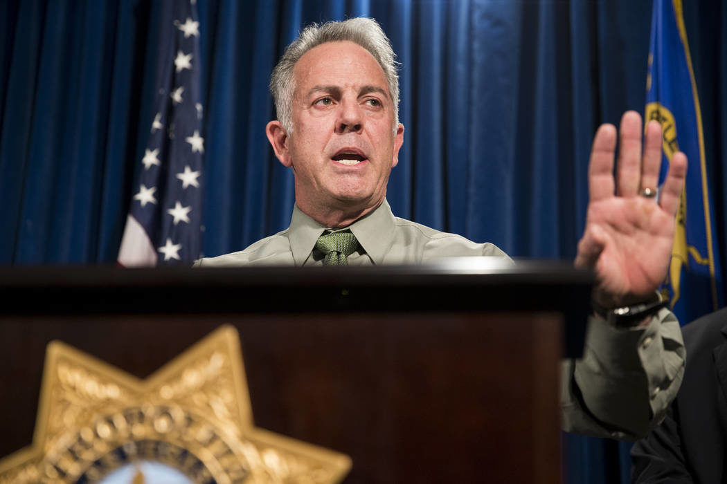 Click to enlarge Authorities lock down information flow in Las Vegas shooting