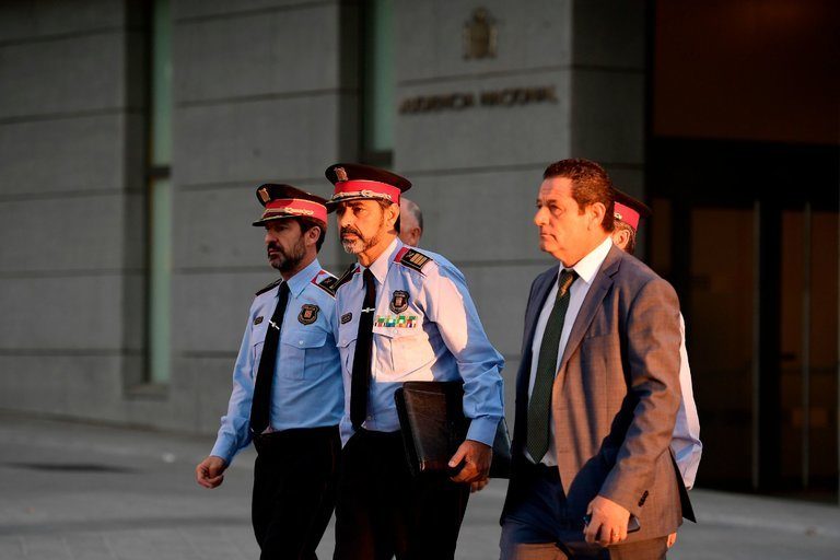 Josep Lluis Trapero former Catalan police chief