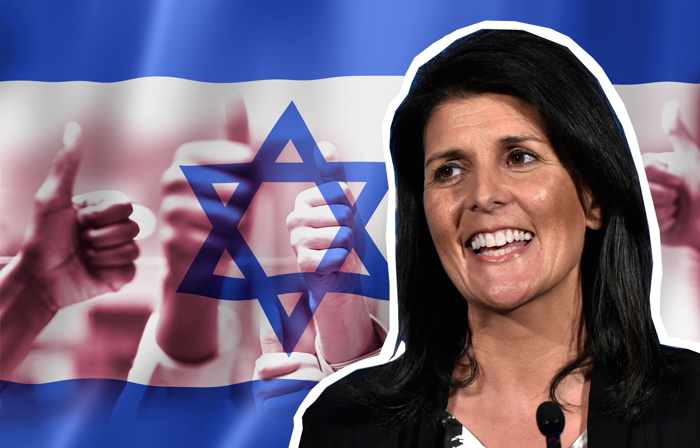 Click to enlarge nikki haley israel