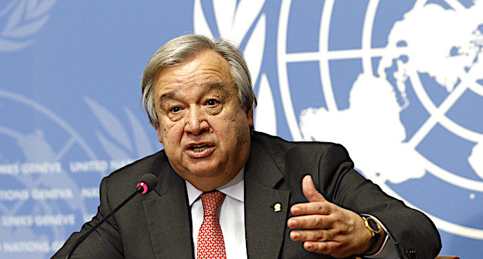 Click to enlarge Antonio Guterres