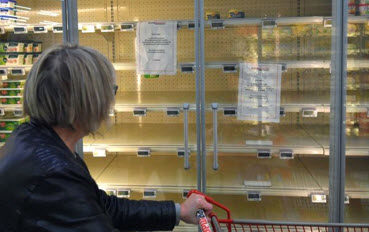Click to enlarge butter shortage france