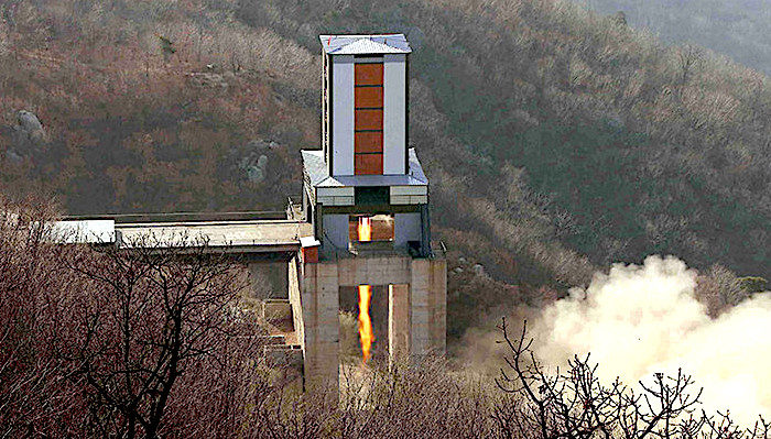 Click to enlarge NK test site