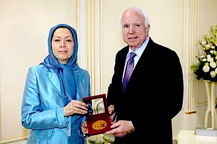 Click to enlarge MCCain/Rajavi