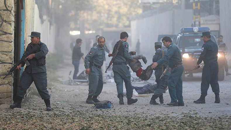 Afghan policemen
