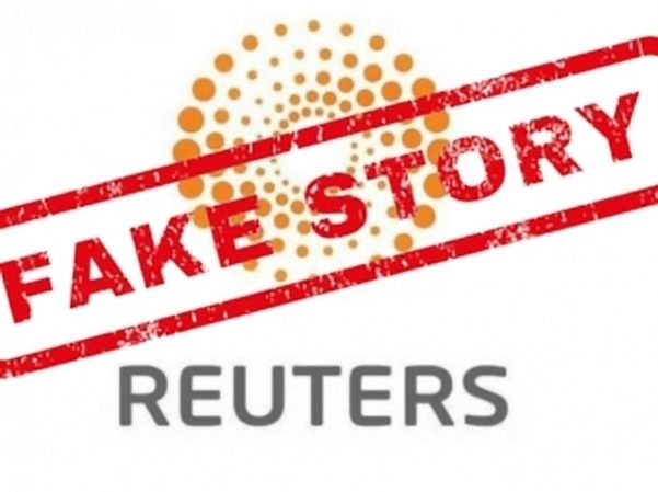 Click to enlarge Reuters' fake story
