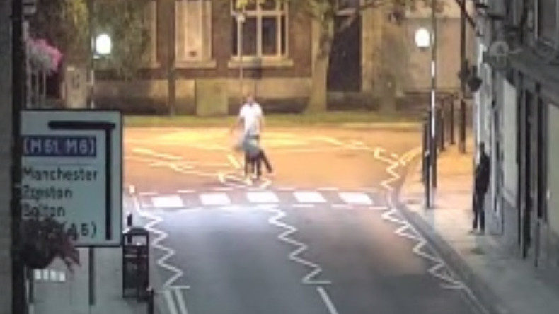 man punched