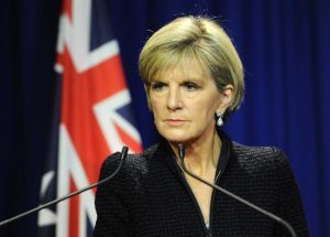 Click to enlarge Julie Bishop