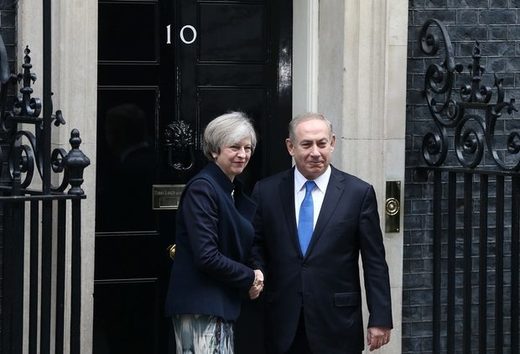 netanyahu may downing street
