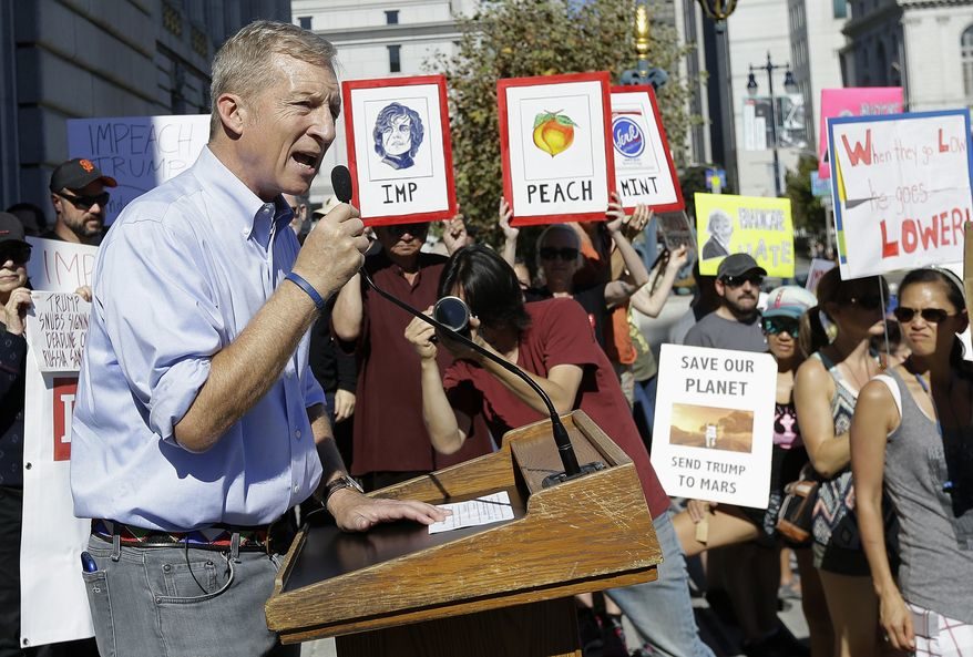Tom Steyer trump impeachment