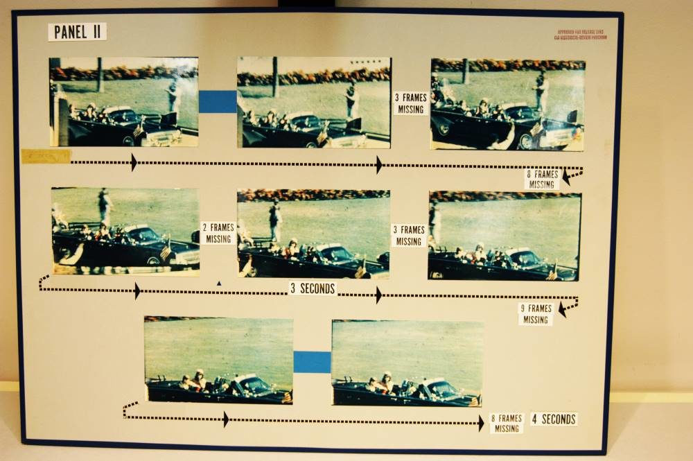 Click to enlarge Briefing panel 2 Kennedy assassination