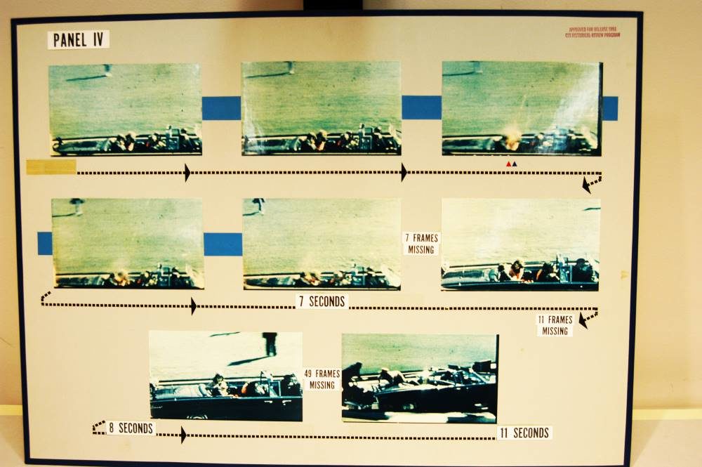 Click to enlarge briefing panel 4 Kennedy Assassination