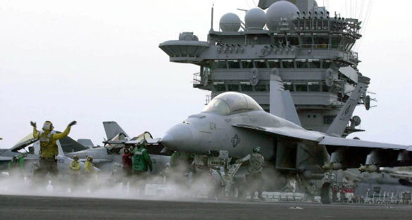 Click to enlarge USS Nimitz