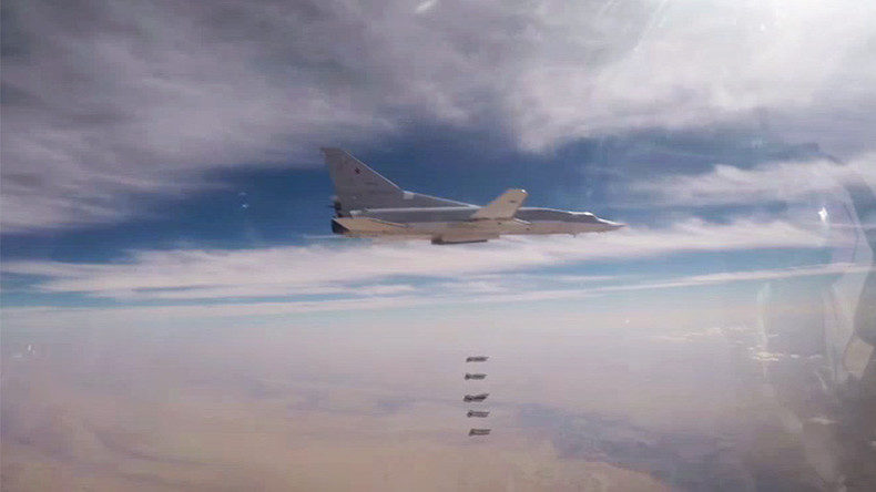 Russian strategic bombers airstike syria