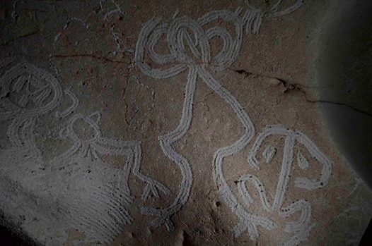 Click to enlarge human hybrid cave paintings 3
