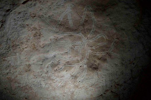 Click to enlarge human hybrid cave paintings 2