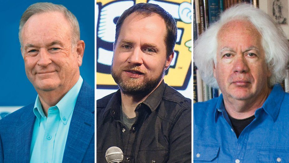 Bill O'Reilly, Chris Savino and Leon Wieseltier