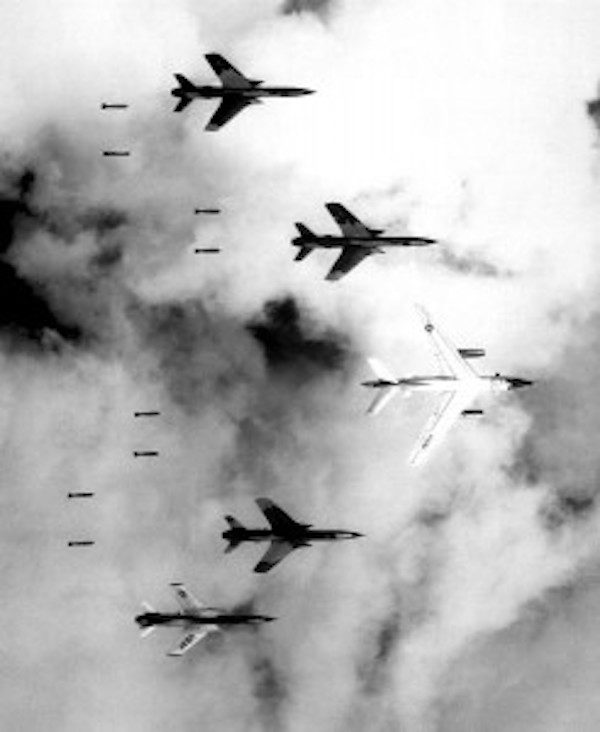 Click to enlarge Air Force F-105s