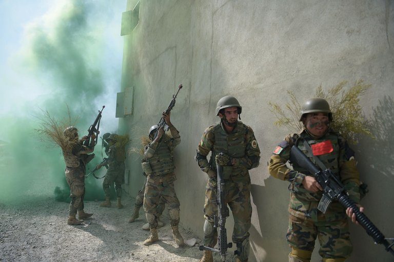 Click to enlarge Afghan commandos
