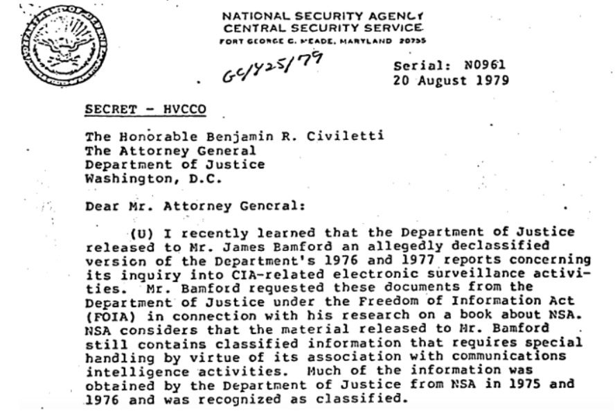 NSA memo