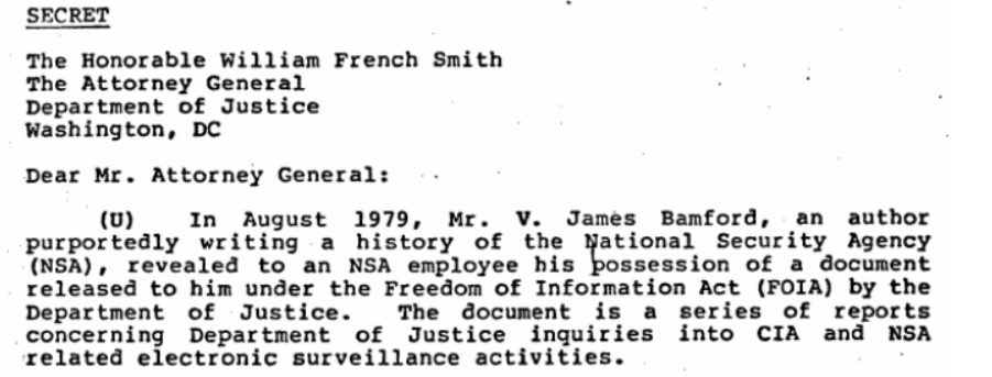 NSA memo