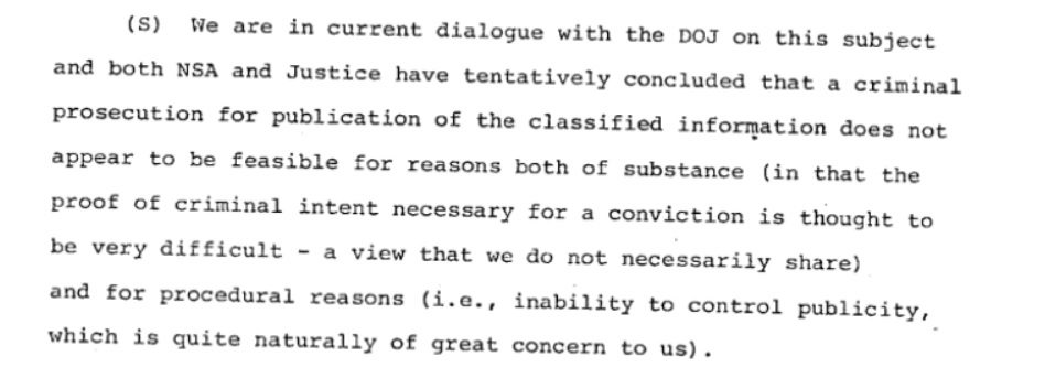 NSA memo